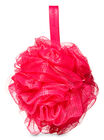 Dark Pink Loofah Bath Sponge image number null