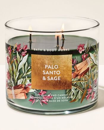 Palo Santo & Sage 3-Wick Candle 3-Wick Candle