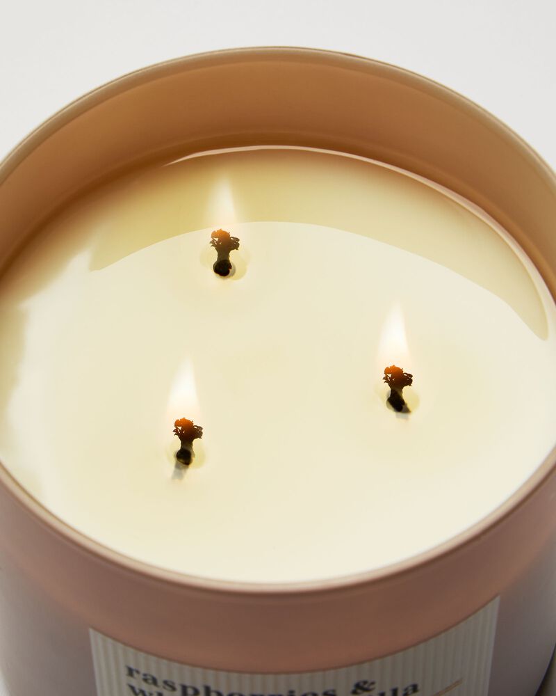 Raspberries & Whipped Vanilla 3-Wick Candle 3-Wick Candle