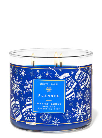 Flannel 3-Wick Candle 3-Wick Candle