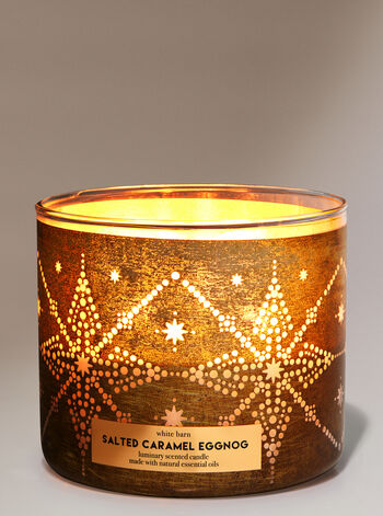 Salted Caramel Eggnog 3-Wick Candle 3-Wick Candle