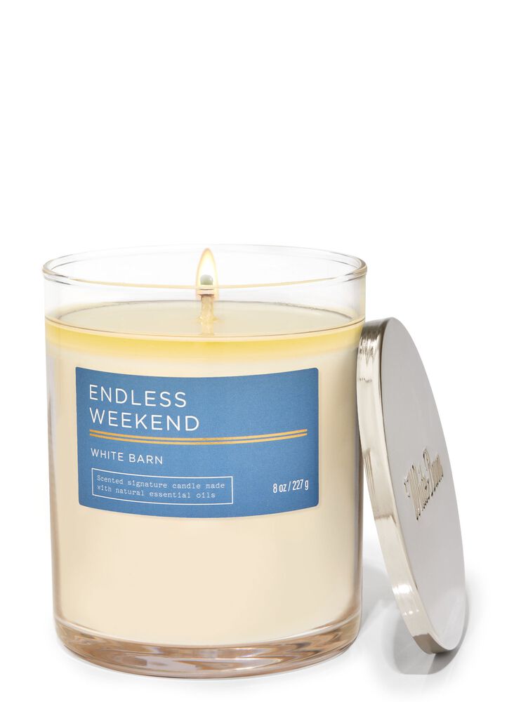 Endless Weekend Signature Single Wick Candle Single Wick Candle
