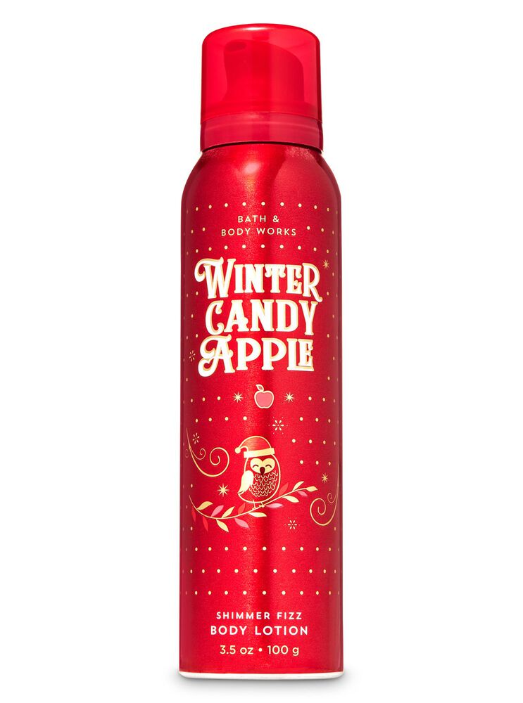 Winter Candy Apple Body Lotion Shimmer Fizz Body Lotion