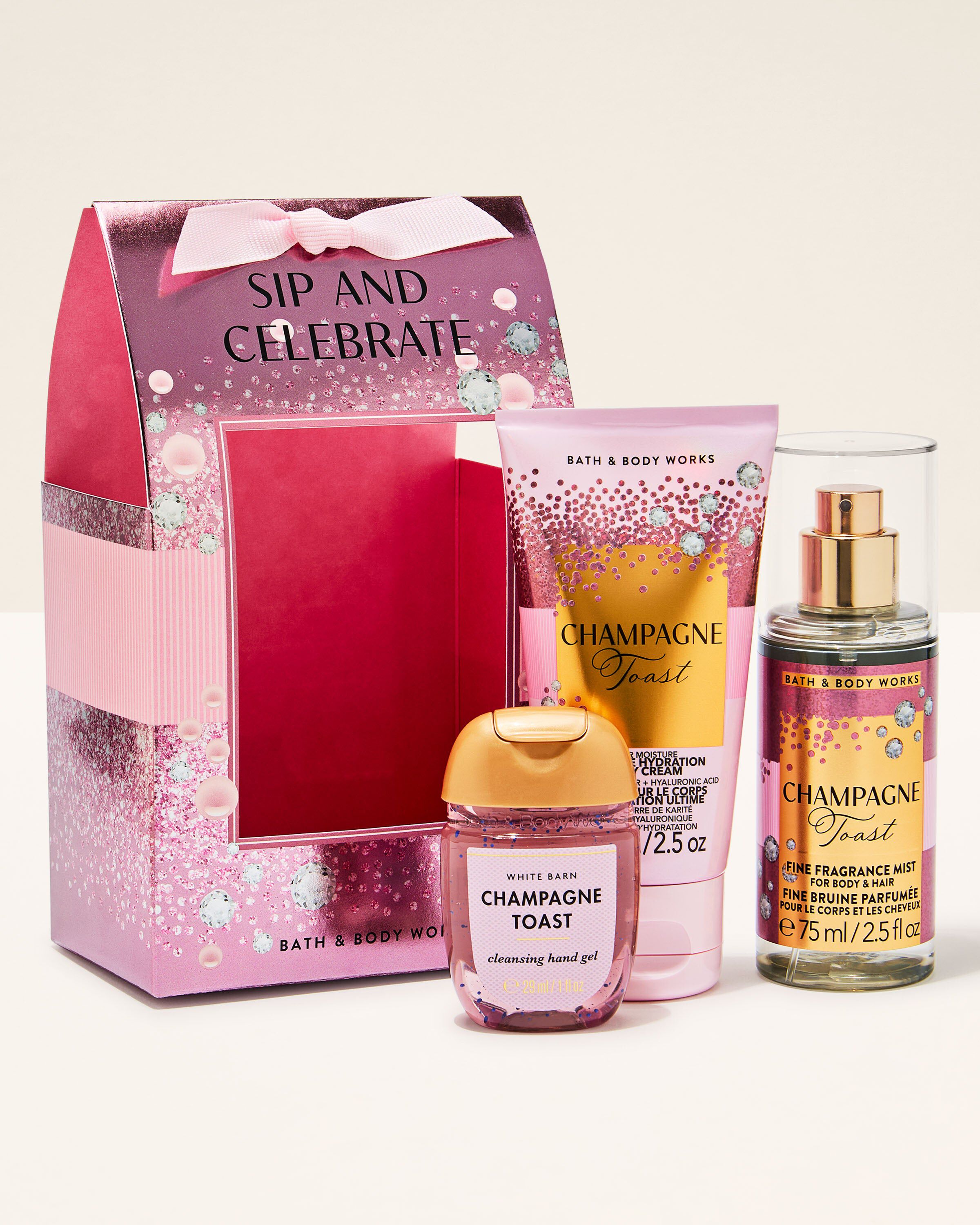 Shop Champagne Toast Gift Set | Bath & Body Works Malaysia