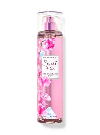 Sweet Pea Body Spray & Mist Fine Fragrance Mist