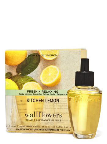 Kitchen Lemon Wallflowers Fragrance Refills, 2-Pack Wallflowers Fragrance Refills, 2-Pack