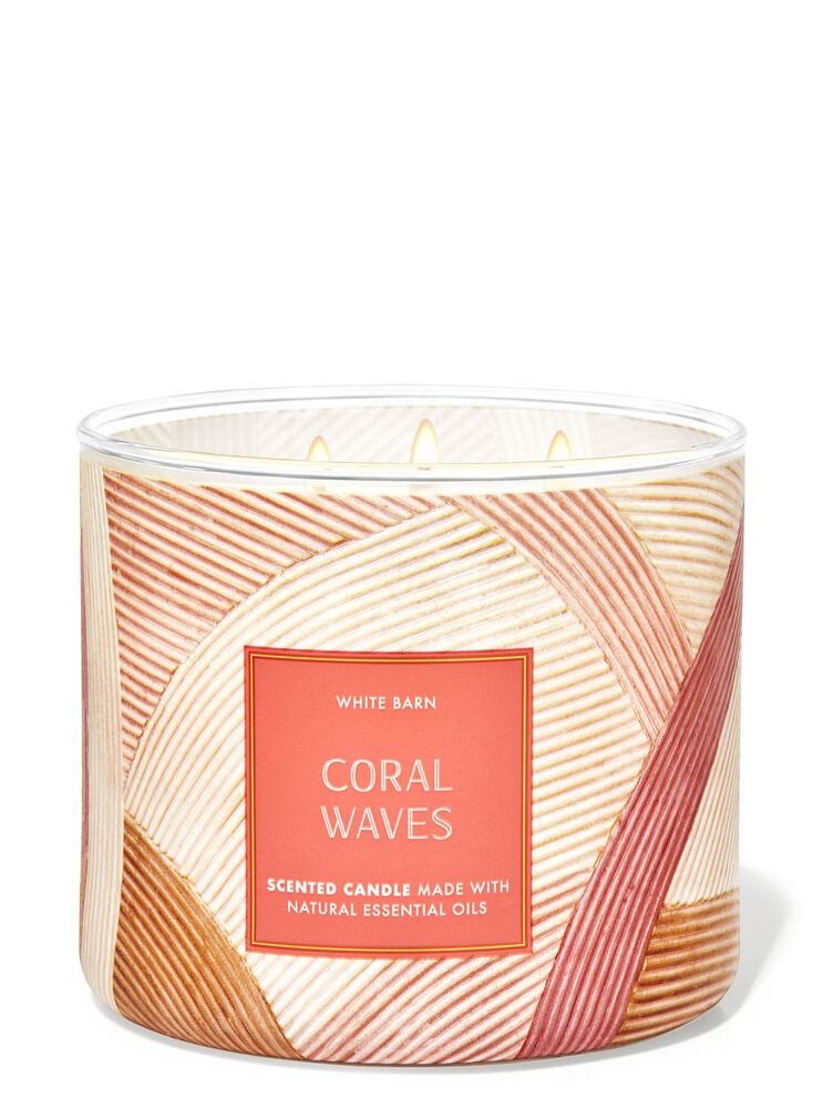 Coral Waves 3-Wick Candle 3-Wick Candle