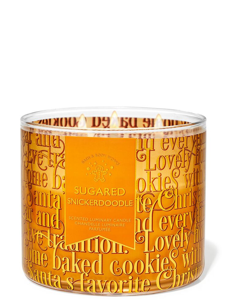 Sugared Snickerdoodle 3-Wick Candle 3-Wick Candle
