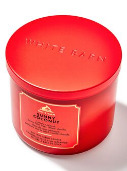 Sunny Coconut 3-Wick Candle image number null