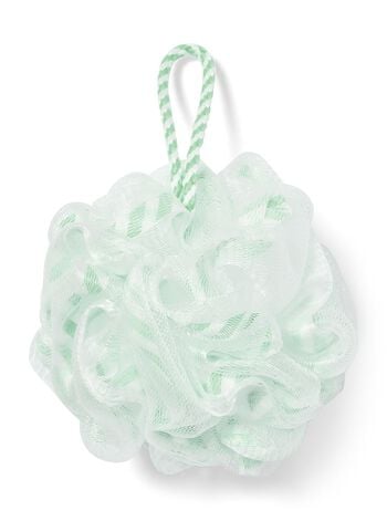 Green Gingham Loofah Bath Sponge Loofah Bath Sponge
