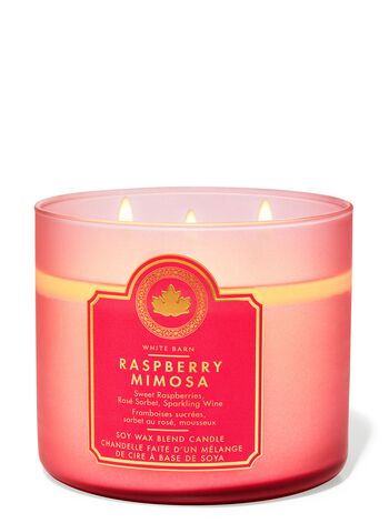 Raspberry Mimosa 3-Wick Candle 3-Wick Candle