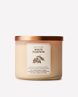 White Pumpkin 3-Wick Candle image number null
