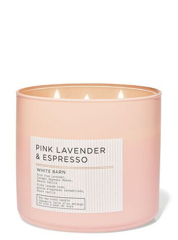 Pink Lavender & Espresso 3-Wick Candle 3-Wick Candle