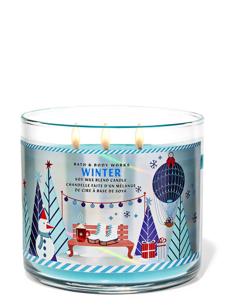 Winter 3-Wick Candle 3-Wick Candle