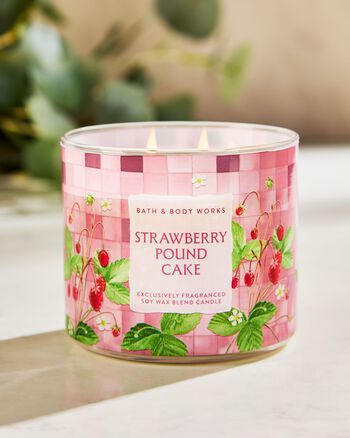 Strawberry Pound Cake 3-Wick Candle 3-Wick Candle