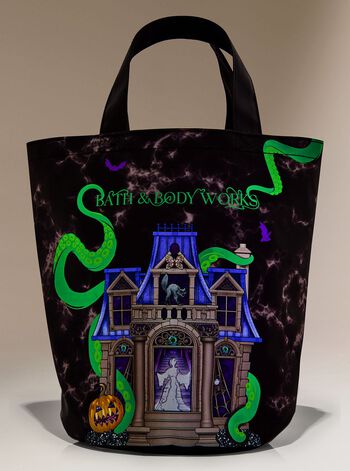 Haunted House Canvas Bag Gift Bag