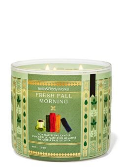 Fresh Fall Morning 3-Wick Candle