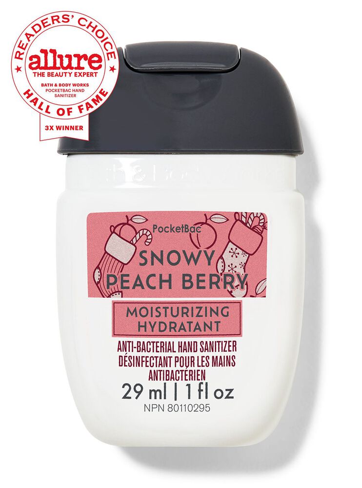 Snowy Peach Berry PocketBac Hand Sanitizer PocketBac Hand Sanitizer