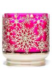 Beaded Snowflakes 3-Wick Candle Holder image number null