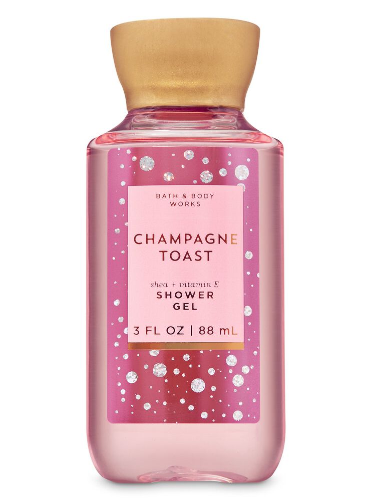 Champagne Toast Travel Size Shower Gel Travel Size Shower Gel