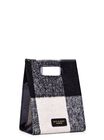 Black & White Plaid Mini Gift Bag image number null