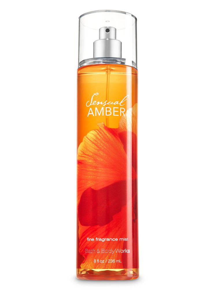 SENSUAL AMBER Body Spray & Mist Fine Fragrance Mist