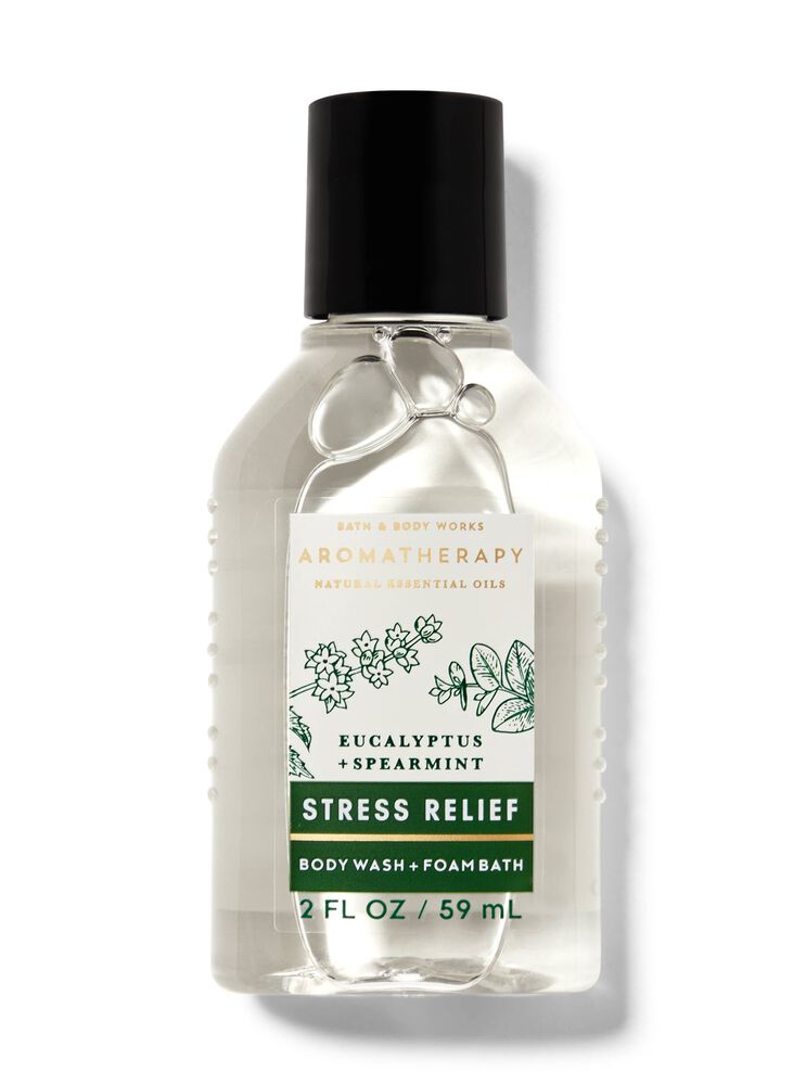 Eucalyptus Spearmint Travel Size Body Wash and Foam Bath Travel Size Body Wash and Foam Bath