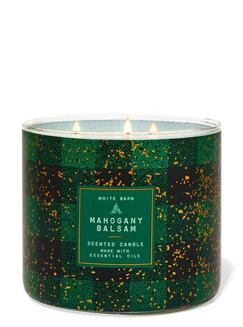 Mahogany Balsam 3-Wick Candle 3-Wick Candle