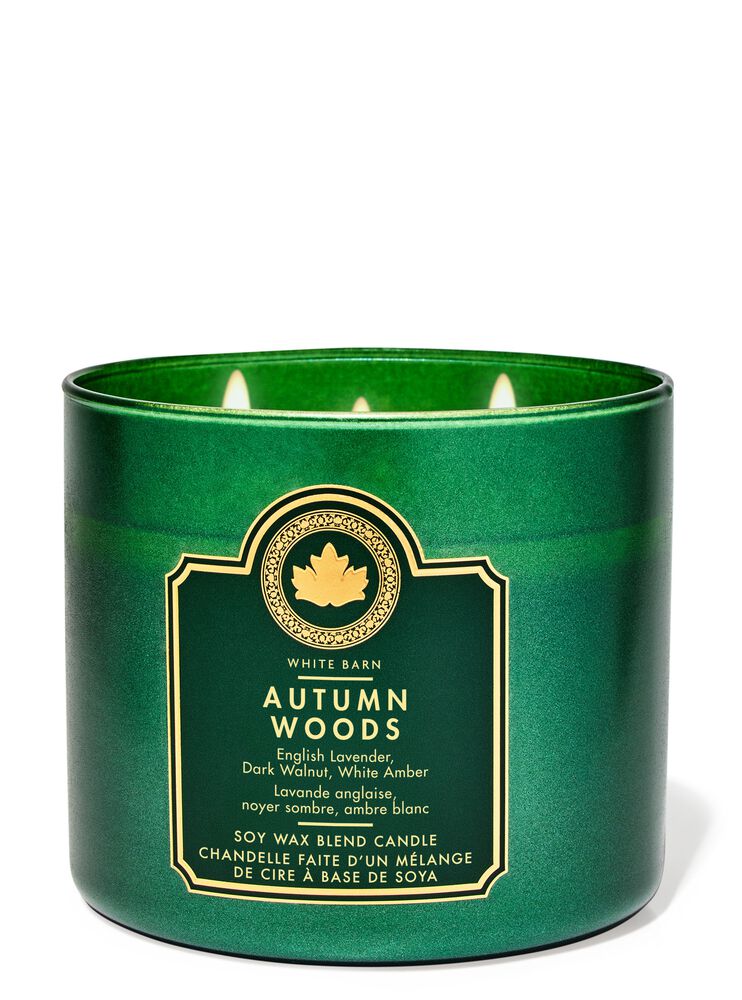 Autumn Woods 3-Wick Candle 3-Wick Candle