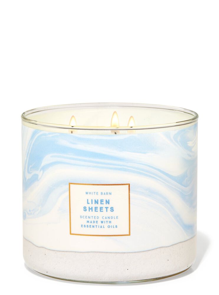 Linen Sheets 3-Wick Candle 3-Wick Candle
