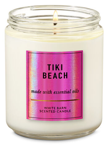 Tiki Beach Single Wick Candle Single Wick Candle