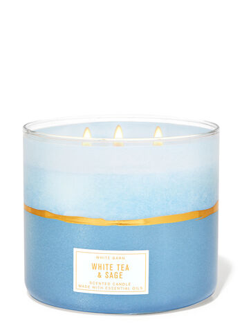 White Tea & Sage 3-Wick Candle 3-Wick Candle