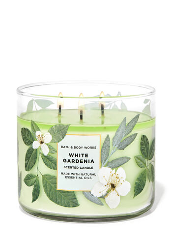 White Gardenia 3-Wick Candle 3-Wick Candle