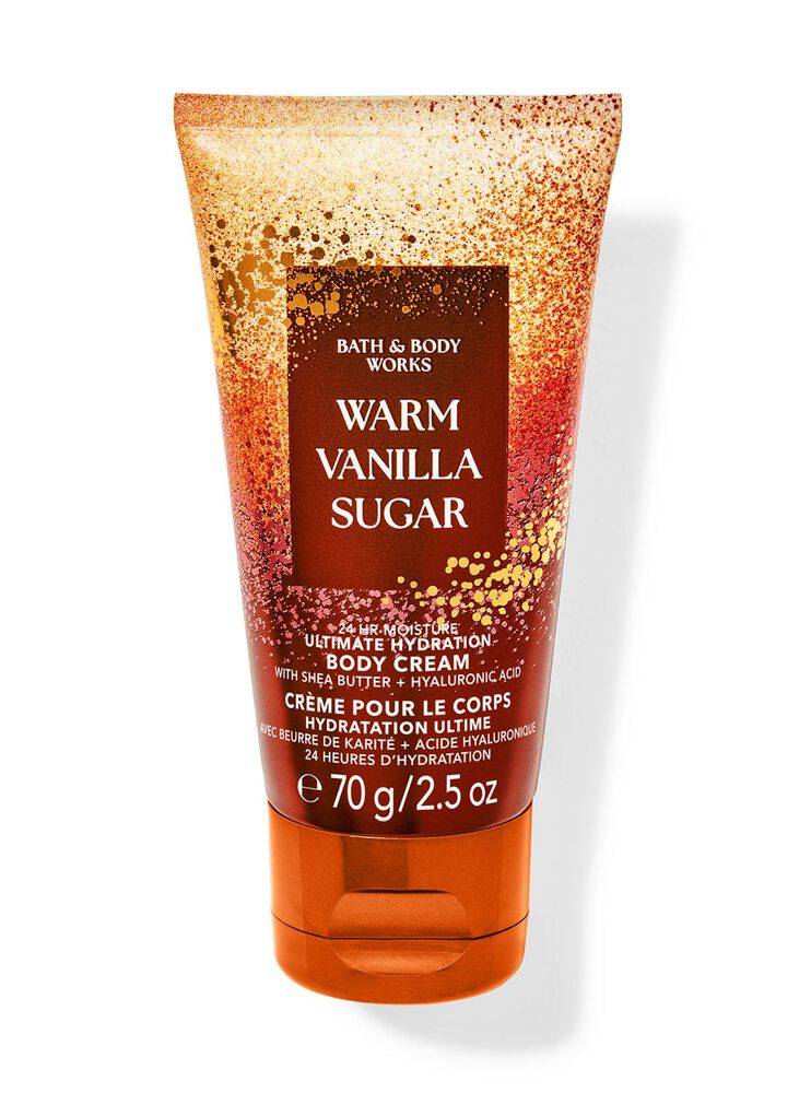 Warm Vanilla Sugar Travel Size Ultimate Hydration Body Cream Travel Size Ultimate Hydration Body Cream