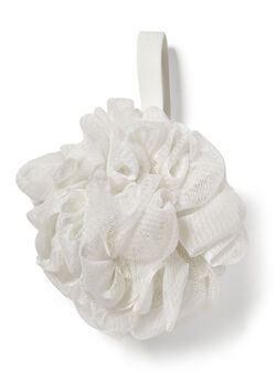 White Loofah Bath Sponge