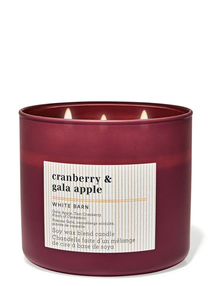 Cranberry & Gala Apple 3-Wick Candle 3-Wick Candle