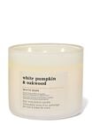 White Pumpkin & Oakwood 3-Wick Candle image number null