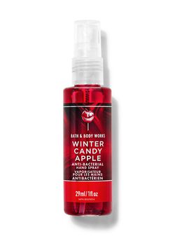 Winter Candy Apple Hand Sanitizer Spray