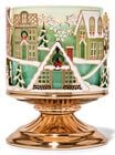 Village Scene 3-Wick Candle Holder image number null