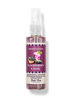 Blackberries & Basil Hand Sanitizer Spray