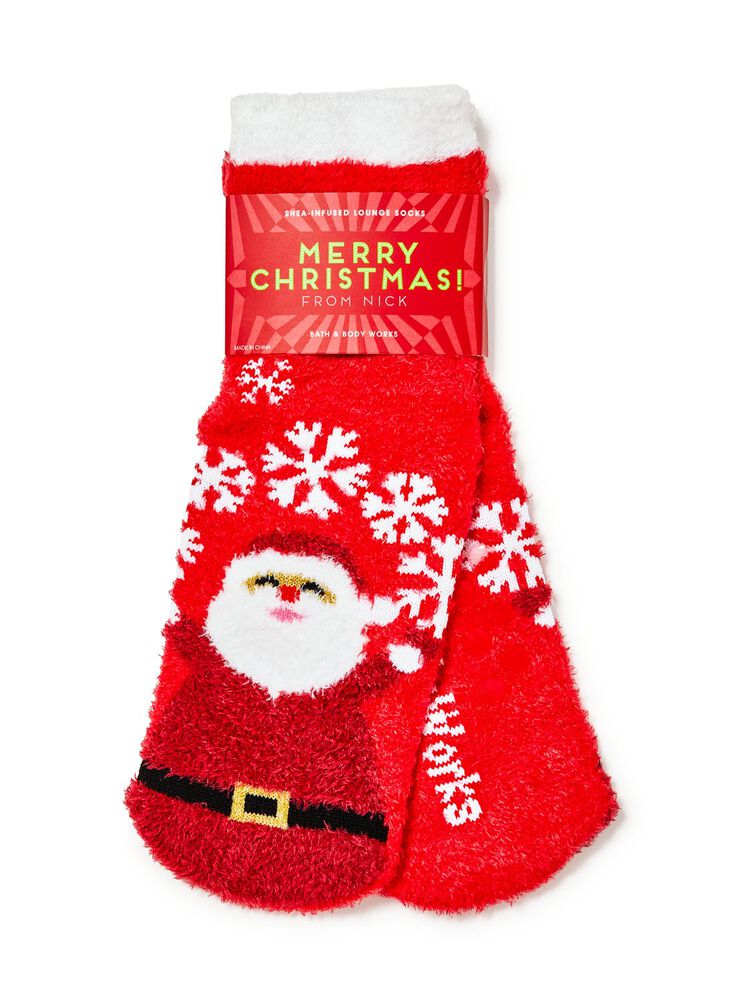 Santa Shea-Infused Lounge Socks Shea-Infused Lounge Socks