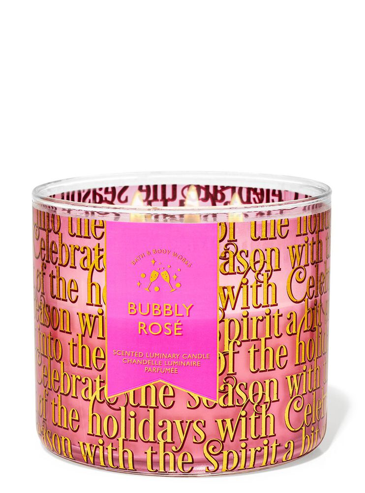Bubbly Ros&eacute; 3-Wick Candle 3-Wick Candle