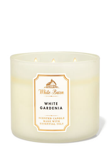 White Gardenia 3-Wick Candle 3-Wick Candle