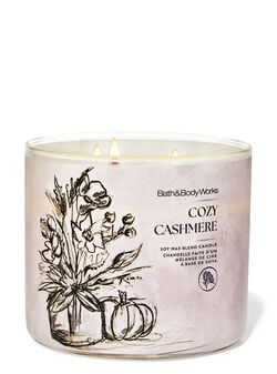 Cozy Cashmere 3-Wick Candle