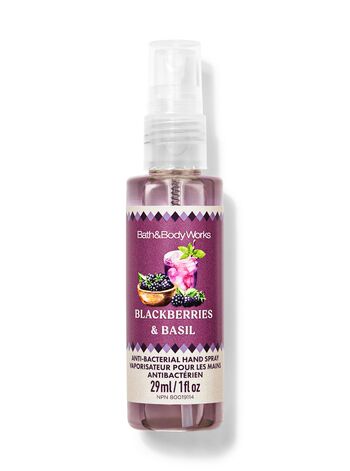 Blackberries & Basil Hand Sanitizer Spray Hand Sanitizer Spray