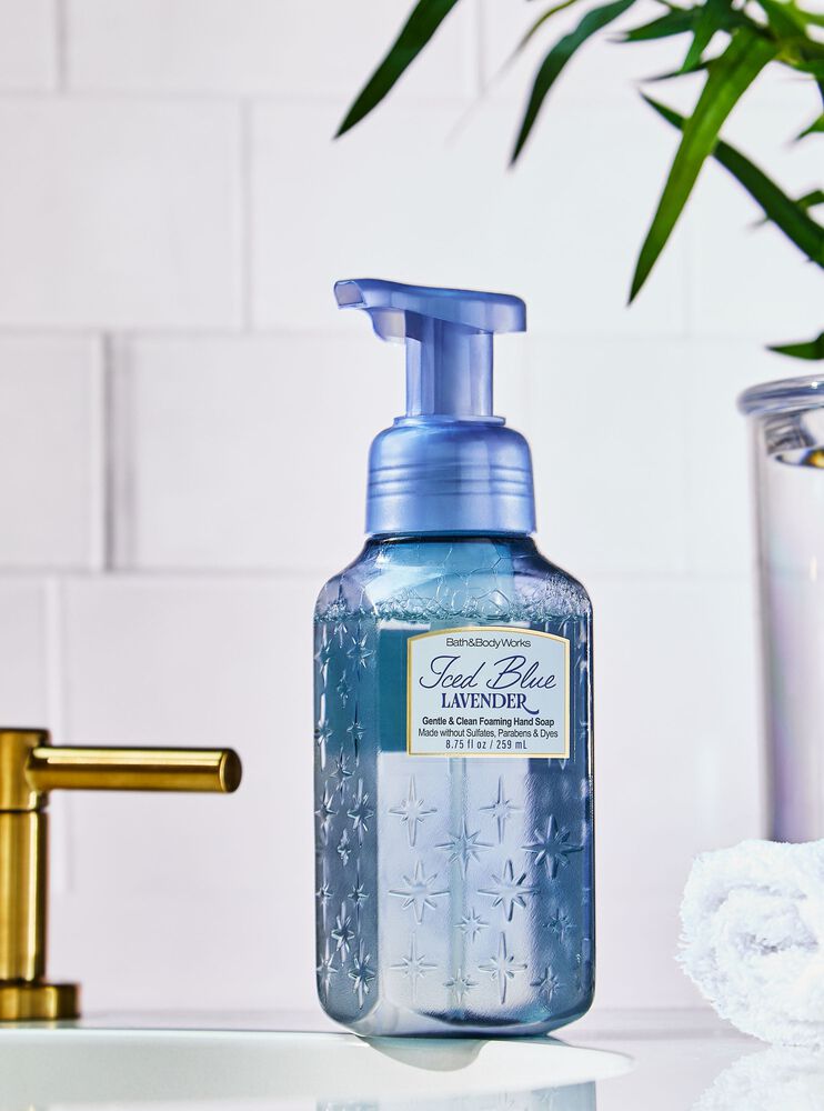 Iced Blue Lavender Gentle & Clean Foaming Hand Soap Gentle & Clean Foaming Hand Soap