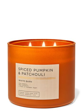 Spiced Pumpkin & Patchouli 3-Wick Candle 3-Wick Candle