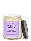 Lavender Vanilla Mason Single Wick Candle image number null