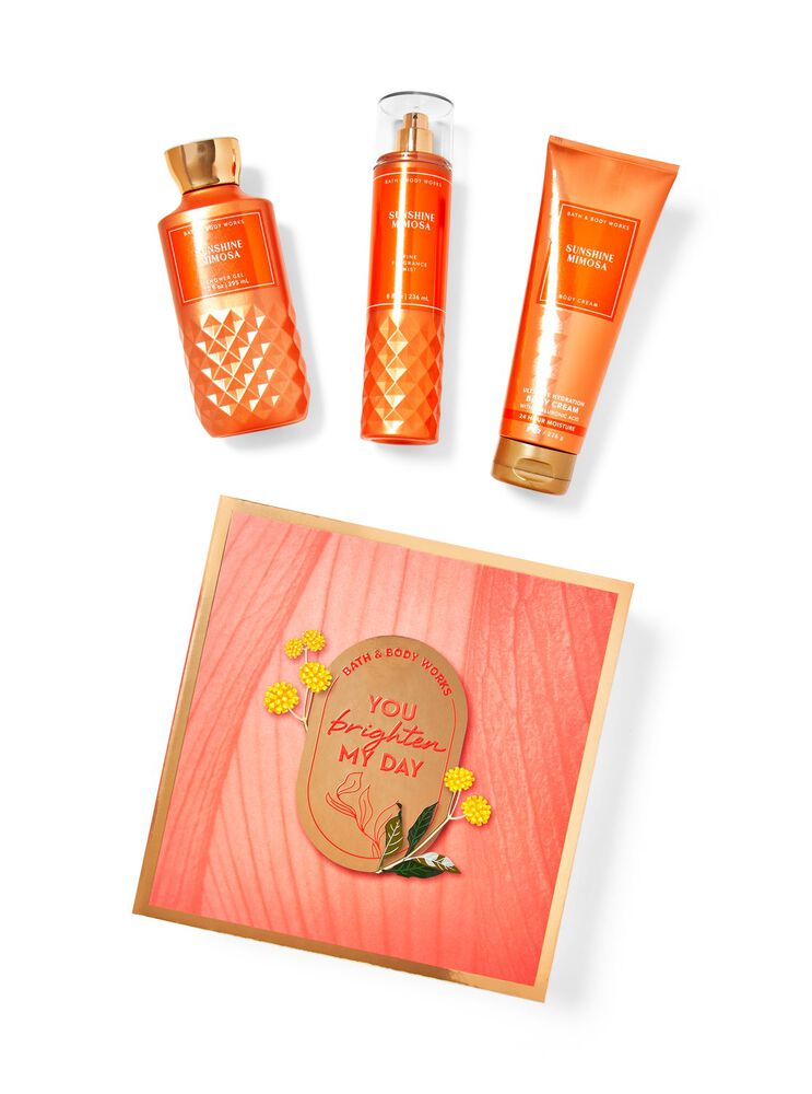 Sunshine Mimosa Gift Box Set Gift Box Set