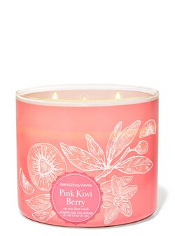 Pink Kiwi Berry 3-Wick Candle